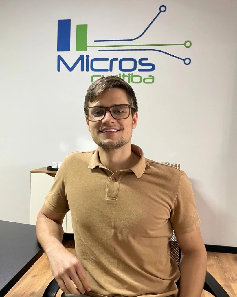 Henrique Bodnar, diretor comercial da Micros Curitiba