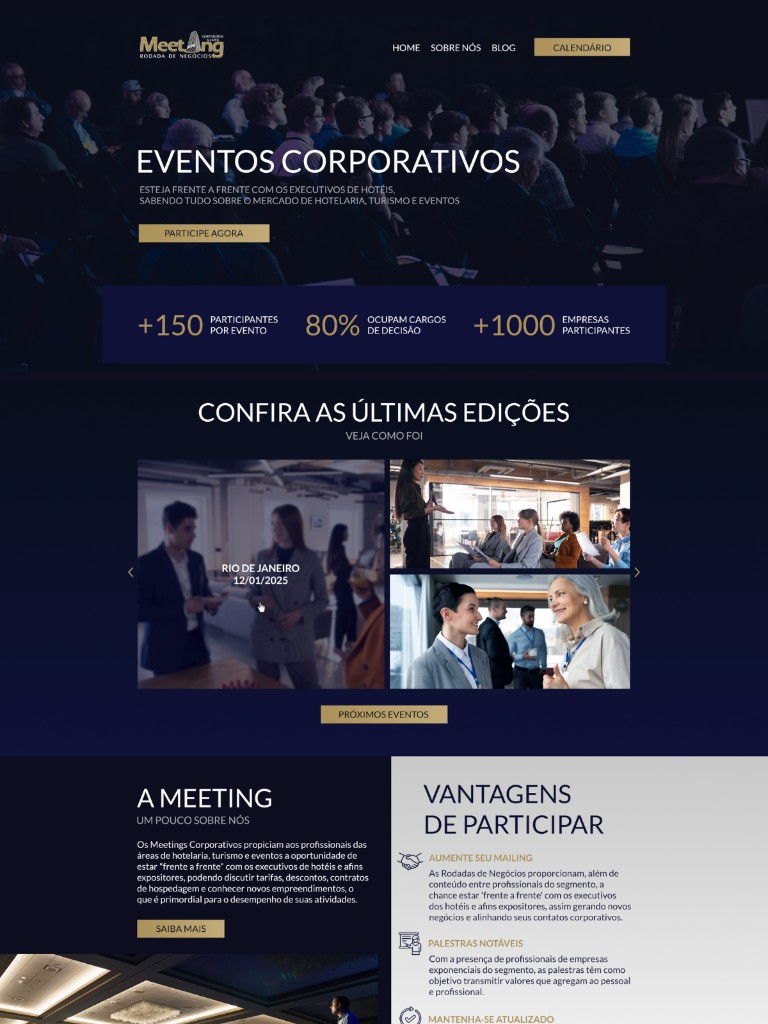 Preview de landing de campanha